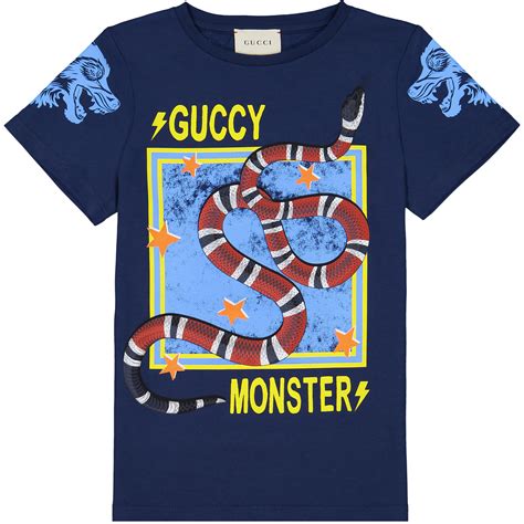 monster print shirt 